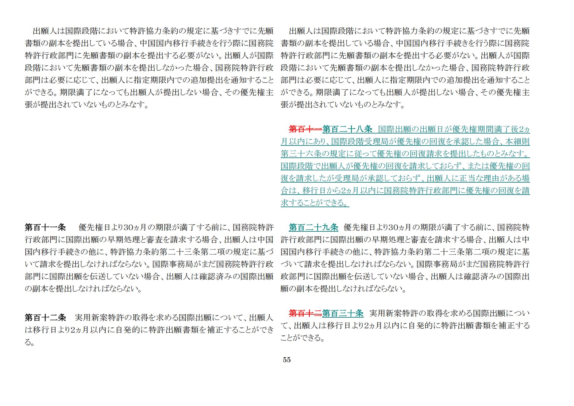 中華人民共和国専利法実施細則（新旧対照表） (2024.1)_54.jpg